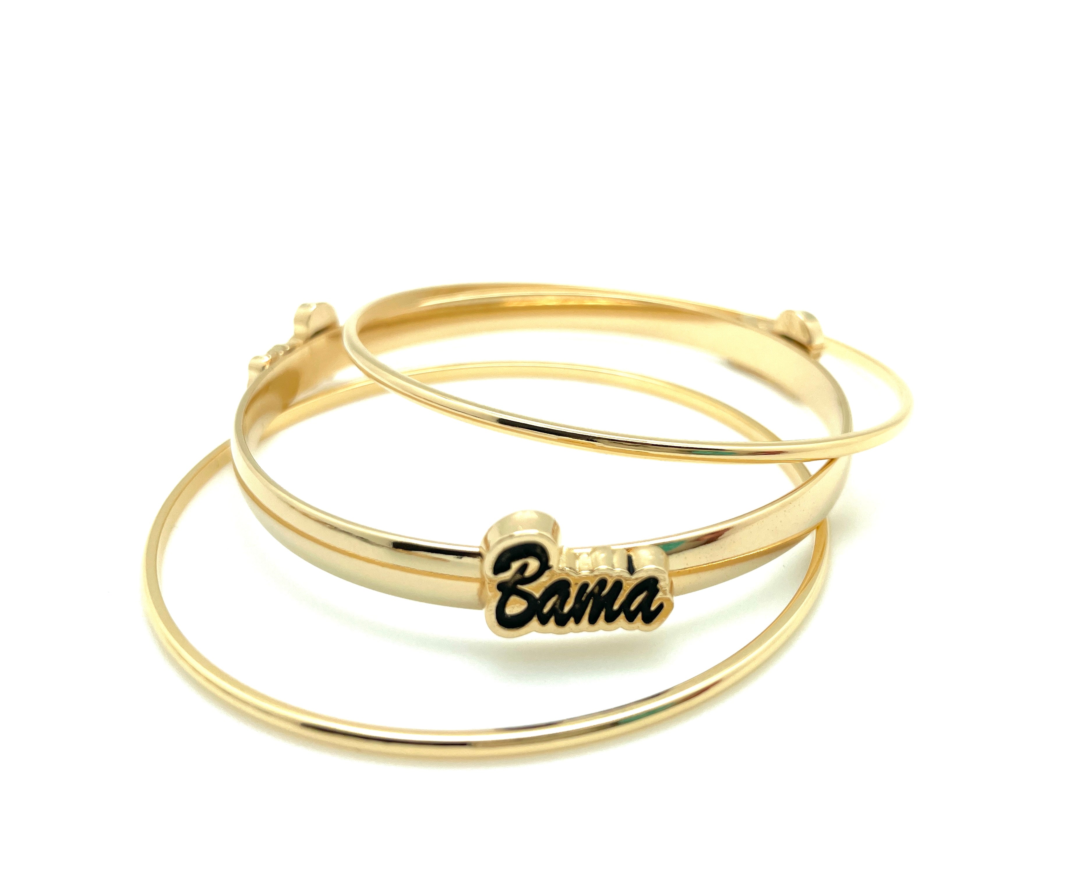 Bama Bangles Gold Plated