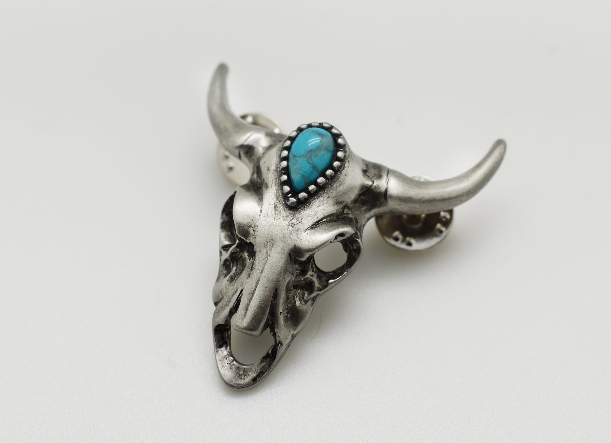 Steer Head Hat Pin