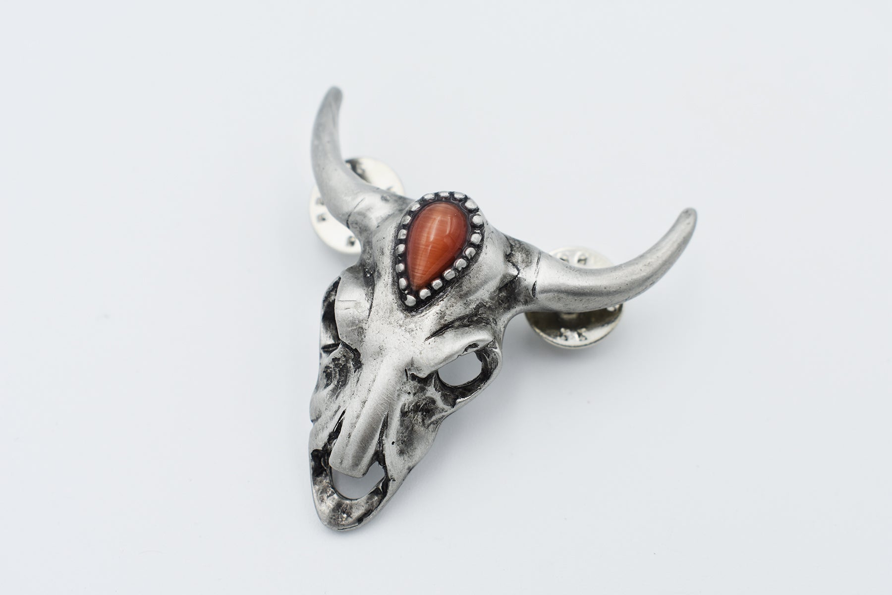 Steer Head Hat Pin