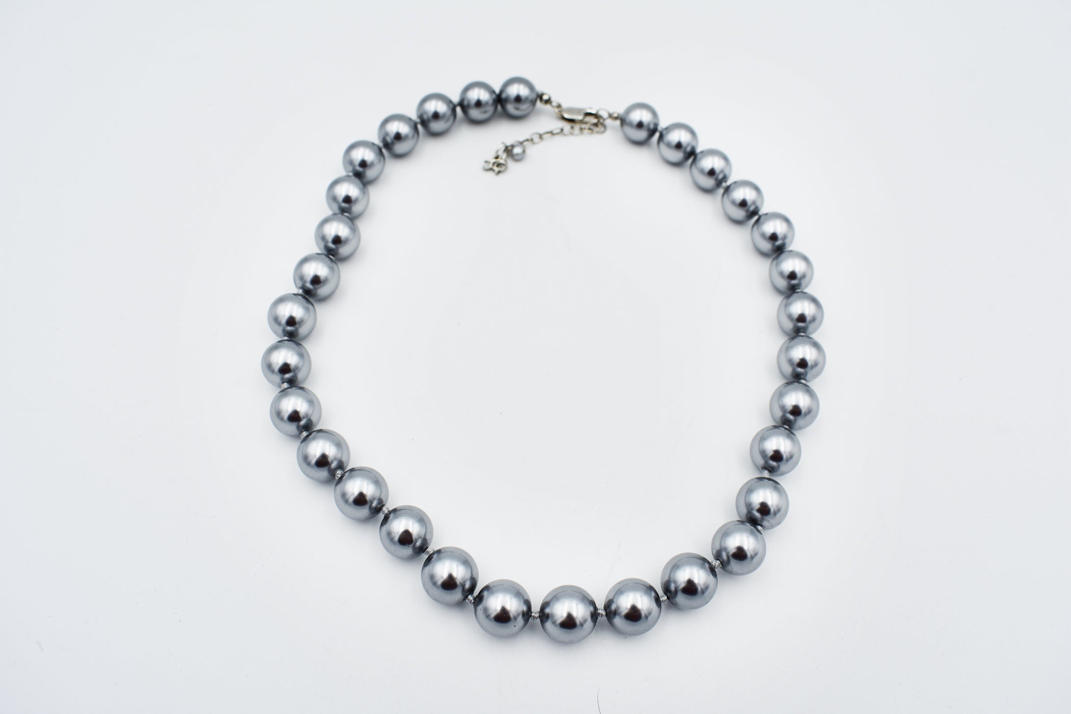 Silver Mother of Pearl Necklace