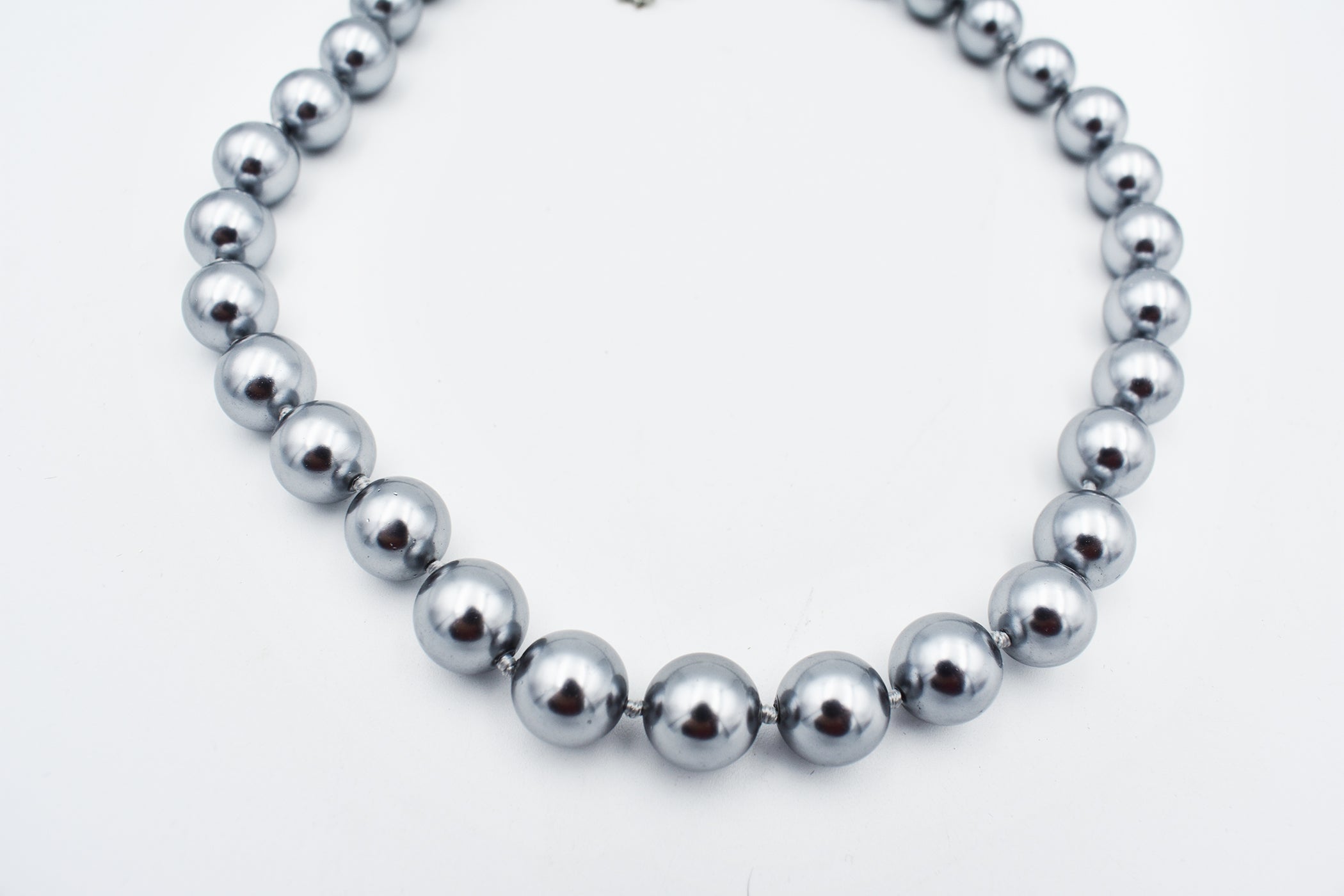 Silver Mother of Pearl Necklace