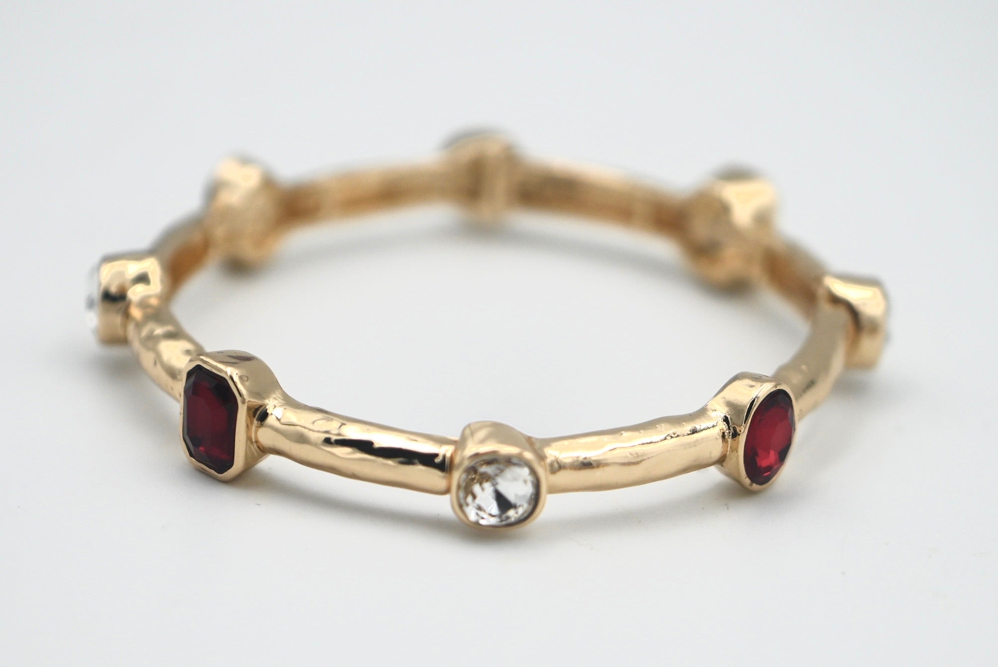 Thin Gem Bangles