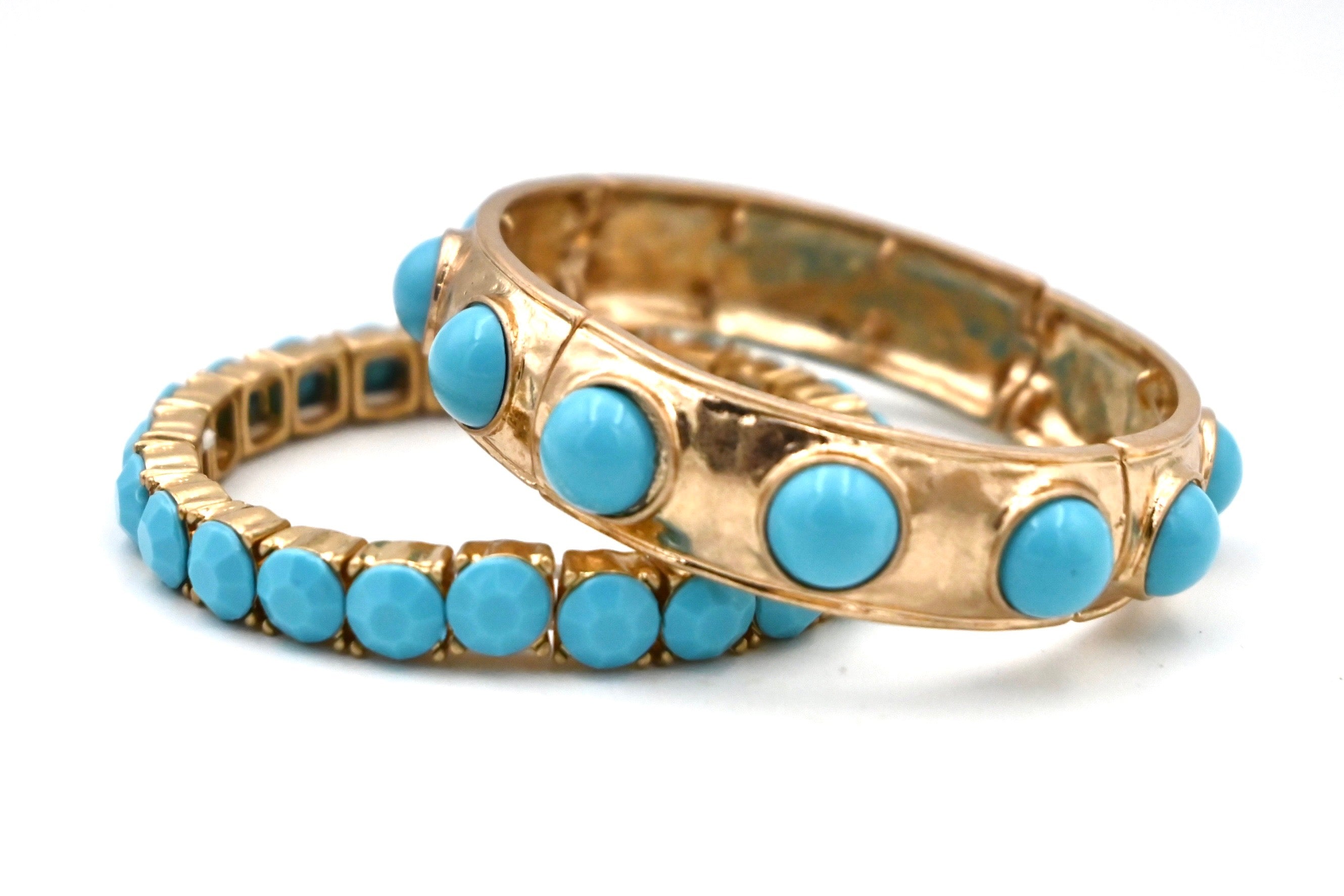 Turquoise Gem Bracelets