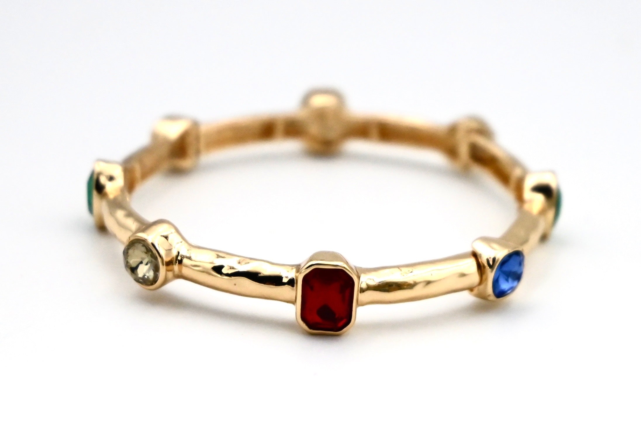 Thin Gem Bangles