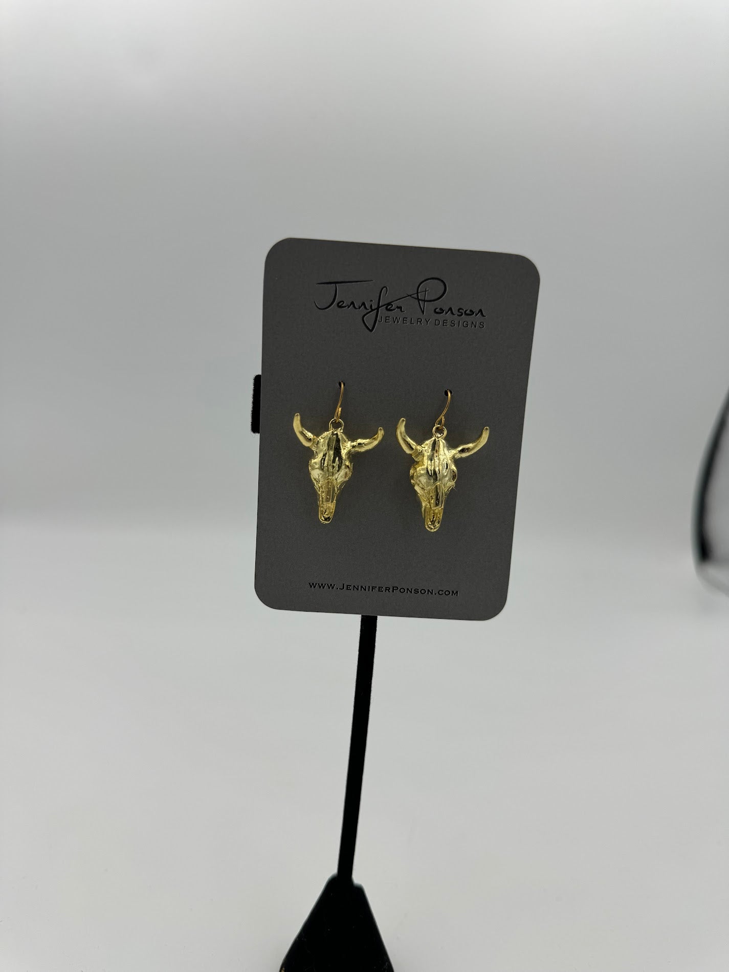 Steer Head Earrings