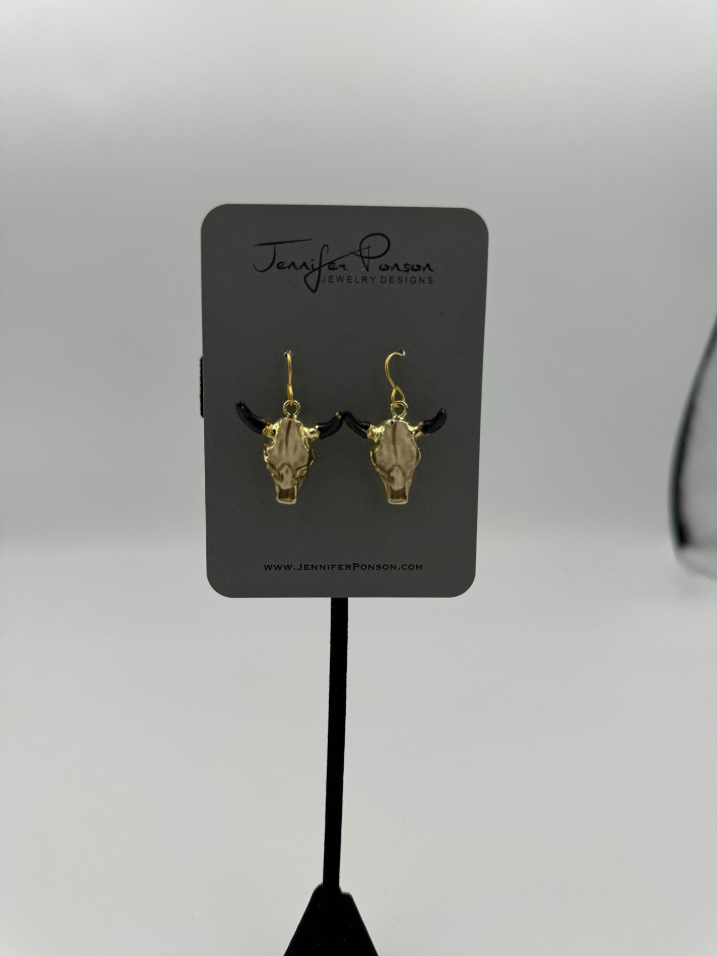 Steer Head Earrings