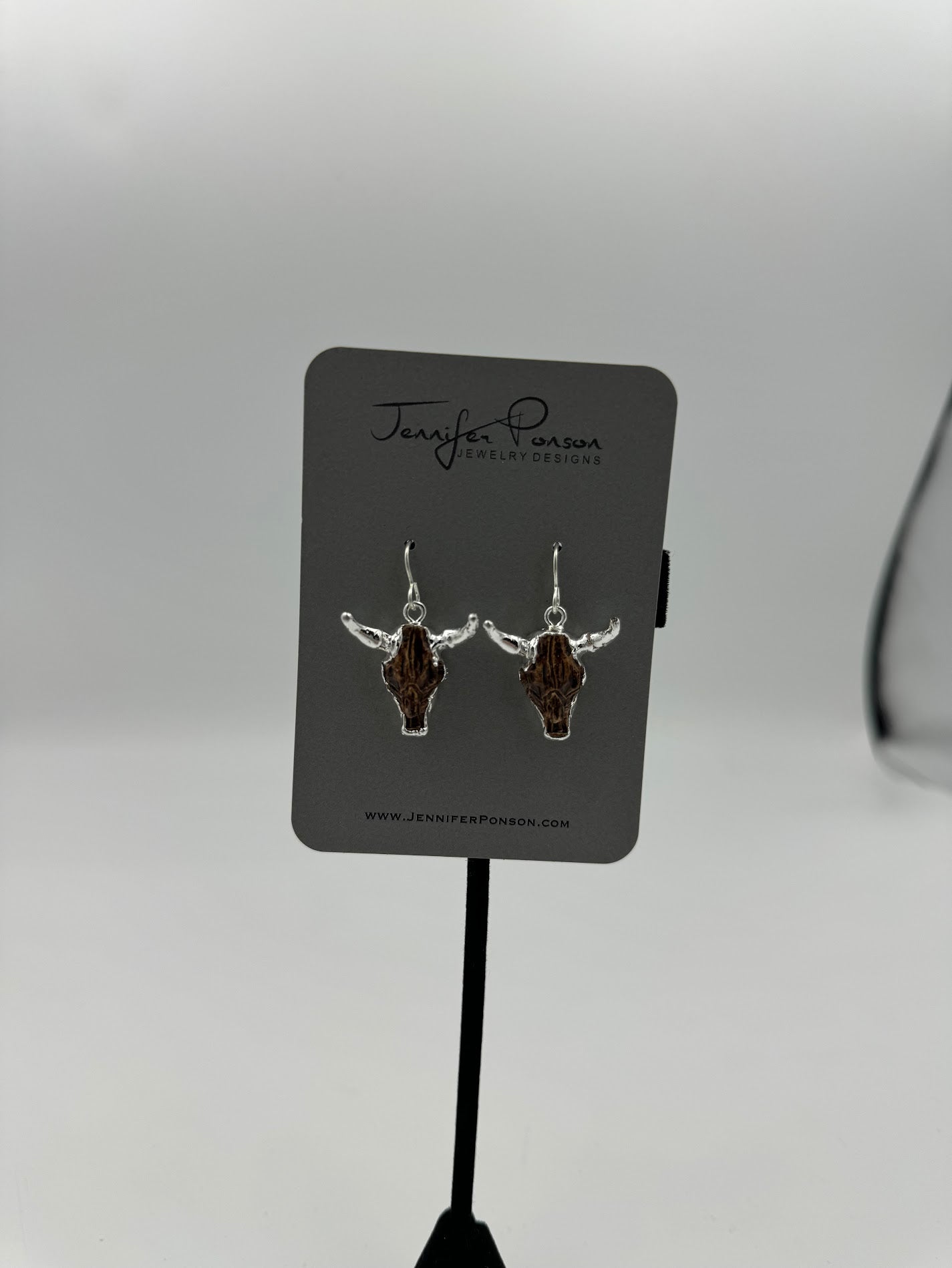 Steer Head Earrings