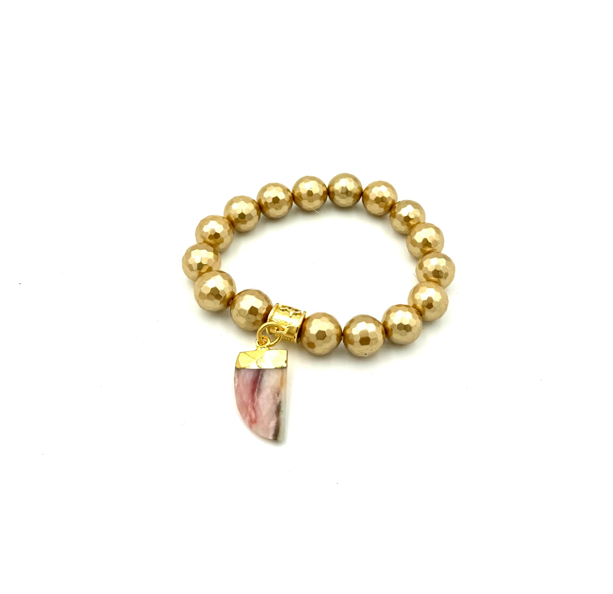 Pearl Bracelet with Assorted Drop