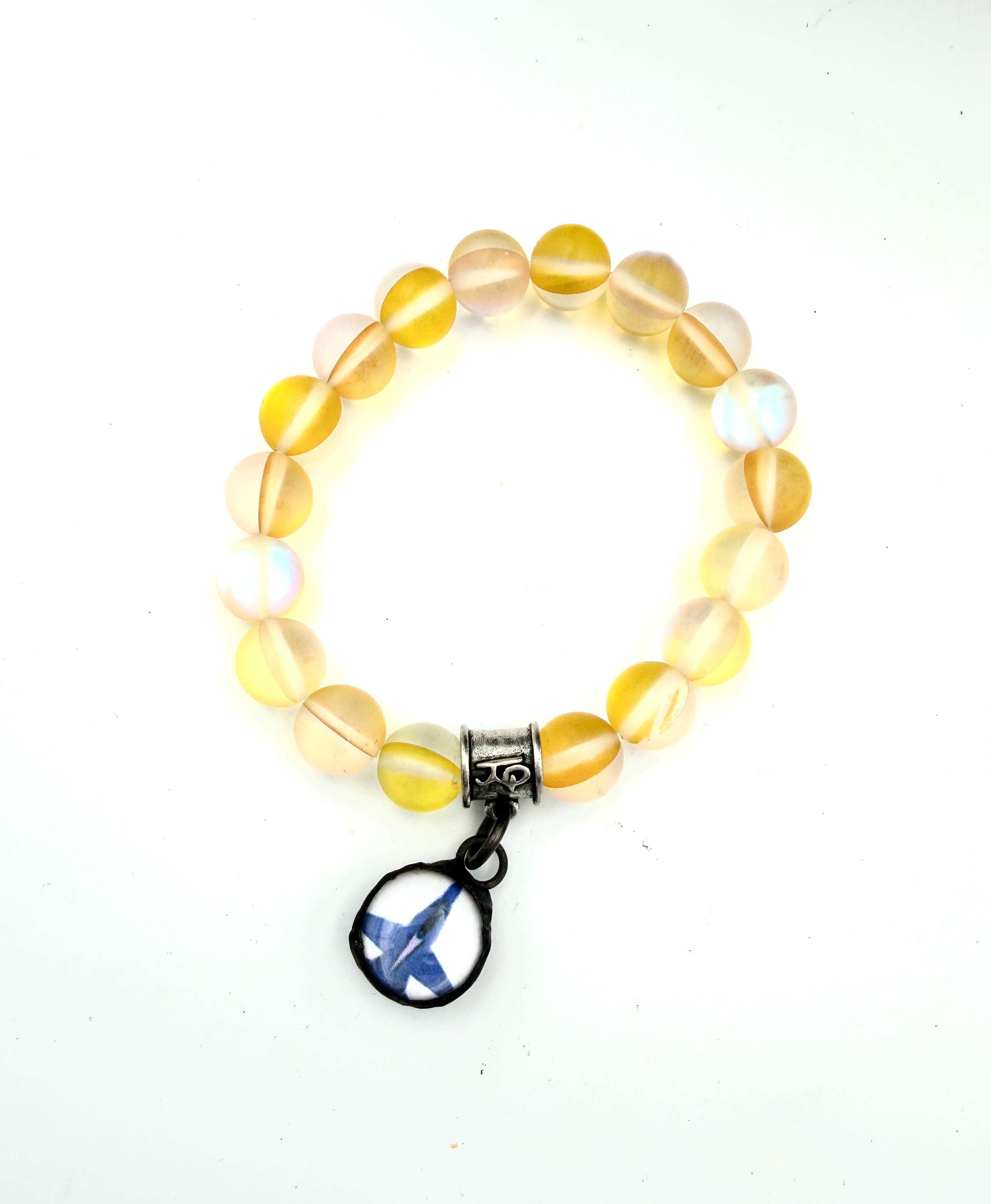 Blue Angels Beaded Bracelet